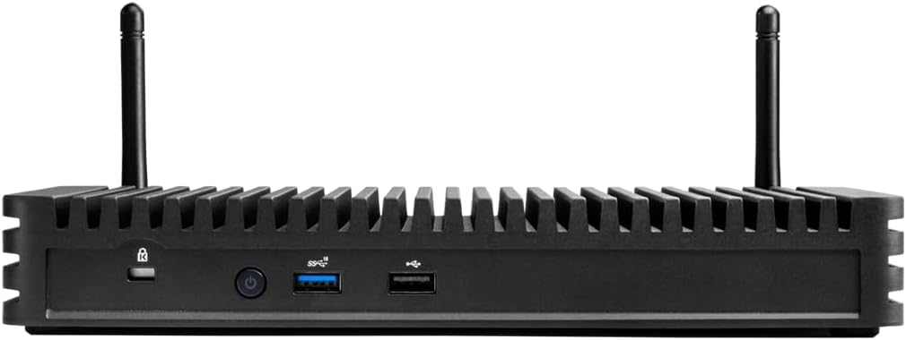 Intel BKCMCR1ABB NUC Computer industriale robusto telaio Element Dual LAN Fanless Mini PC Intel Core i5-8365U Processore, vPro Function, 8 GB DDR3 RAM, 512 GB SSD