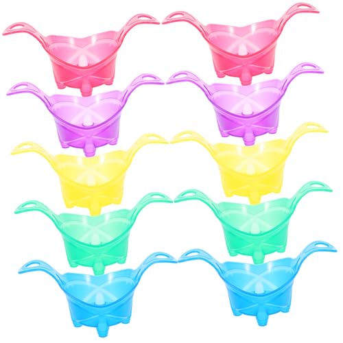 CONGARTENO 10pcs Muffin Cup Dessert Cups Pudding Cups Puffs Dessert Holder Dessert Cup Small Compact Mousse Cup Candy Storage Holder Delicate Dessert Cup Party Accessories Mousse Cups Plastic