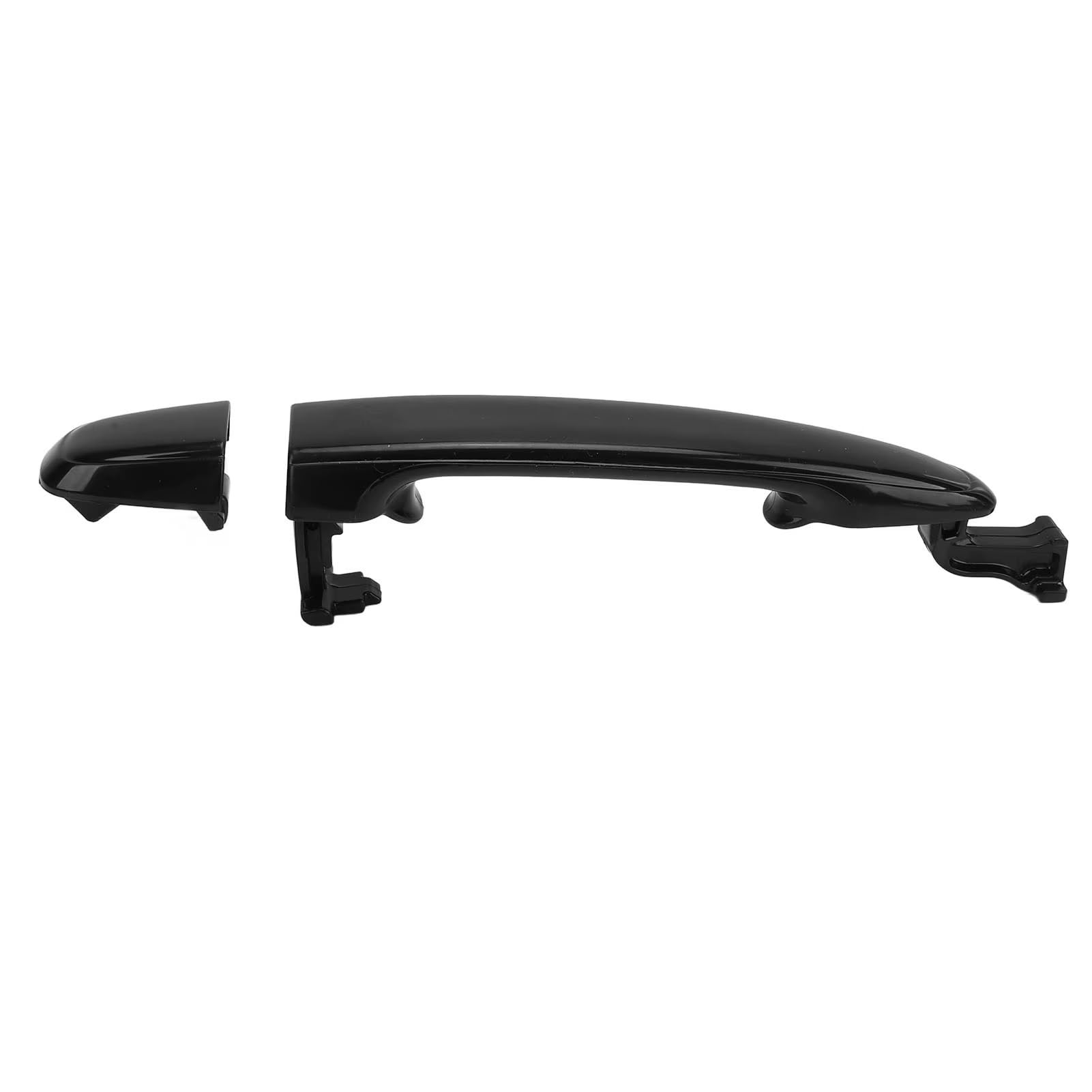 ZJYZYQ Car Sliding Outer Door Handle for Sienna for XL20 2004‑2010 Accessory Sliding Fadeless Outer Rear Door Handles Replacement(Black)