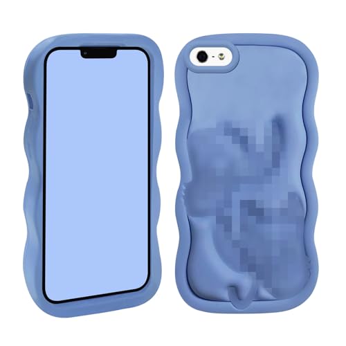 Compatible With iPhone 5/5S/5C/SE 1ST Case Cover, 3D Soft Silicone Cool Funny Cute Shockproof Charging Protective Covers Cases Skins Shell for iPhone 5/5S/5C/SE 1ST Women Kids Girls Boys