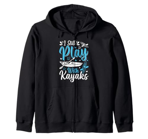 Kayak Kayak: Todavía Juego Con Kayaks Sudadera con Capucha