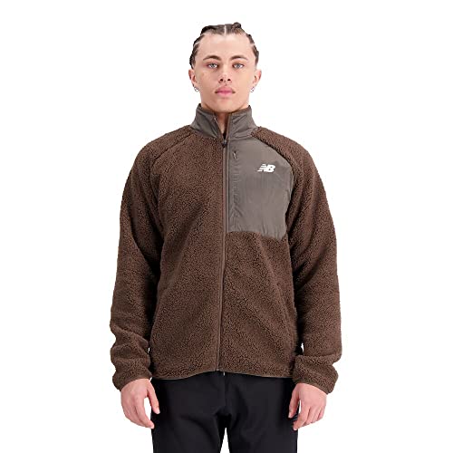 New Balance mens Q Speed Sherpa Jacket