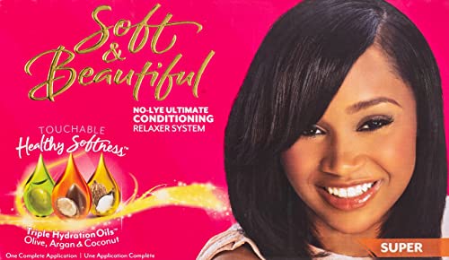 Soft and Beautiful Soft n Beautiful No Lye Conditioning Relaxer 1 Application kit Super - Image 2
