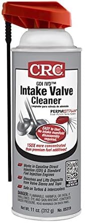 CRC GDI IVD Intake Valve & Turbo Cleaner Bundle 05110 11 Oz Mass Air Flow Sensor Cleaner