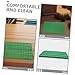 POPETPOP 2pcs Rabbit Cage Bottom Plates Indoor Pet Bed Mats Round for Clean Non-Slip Protection