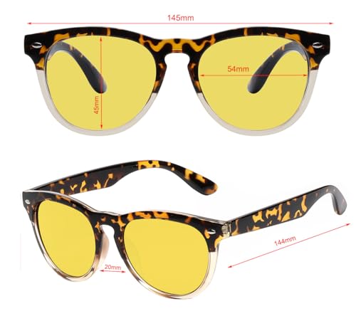 Night Vision Driving Glasses Anti Glare Polarized Night Yellow Driving Sunglasses Men and Women2