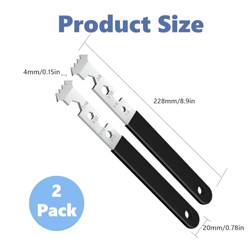 2PCS Herramienta para Retirar Adoquines de Acero Galvanizado miniatura 6