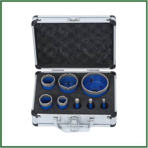 Juego de brocas core diamantadas con rosca M14 de 6-68 mm 8 piezas miniatura 5