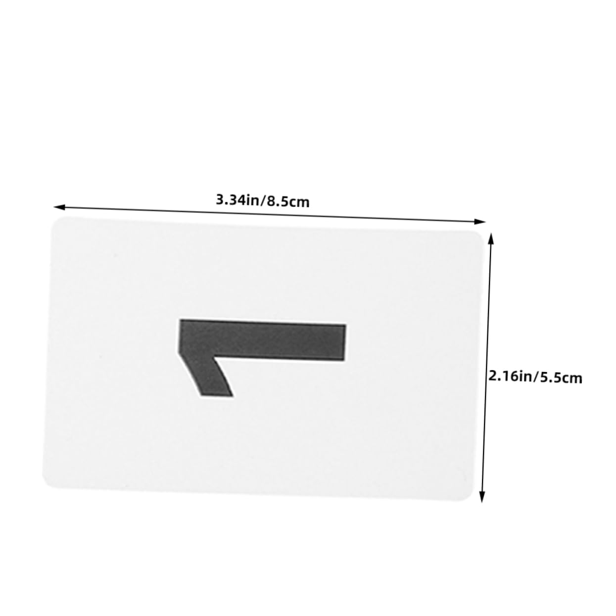 CIYODO 11pcs Set Plastic Numbers Weddings Table Numbers White Plastic Wedding Number Card Wedding Table Card