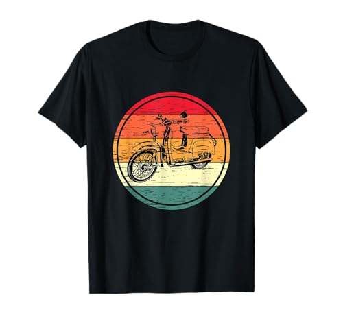 Retro Schwalbe Zweitakt DDR Osten Suhl Motorrad KR51 T-Shirt