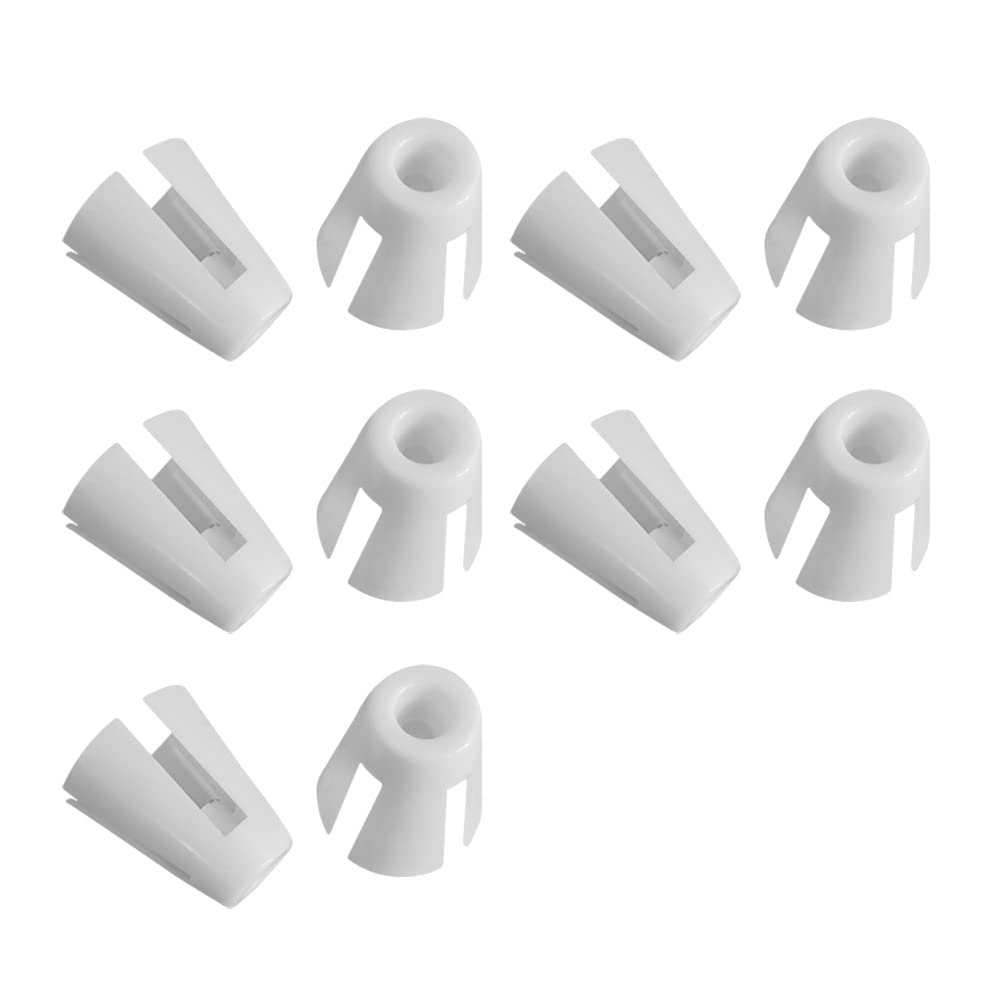 10 Pcs Plastic Coil Claw Thread Holders Thread Spool Cone Holders Thread Organizers Universal Sewing Machine Accessories