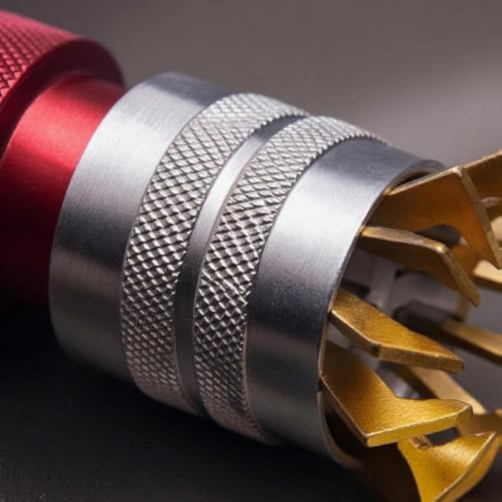Watch Case Opener, Knurled Metal for Watchmakers and Hobbyists