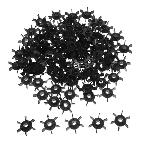 HOLIDYOYO 100 Piezas Repuesto para Ventilador de Motor Eléctrico Aspas de Plástico Resistentes Øx para Disipación de Calor Accesorio Duradero para Equipos Domésticos Interiores