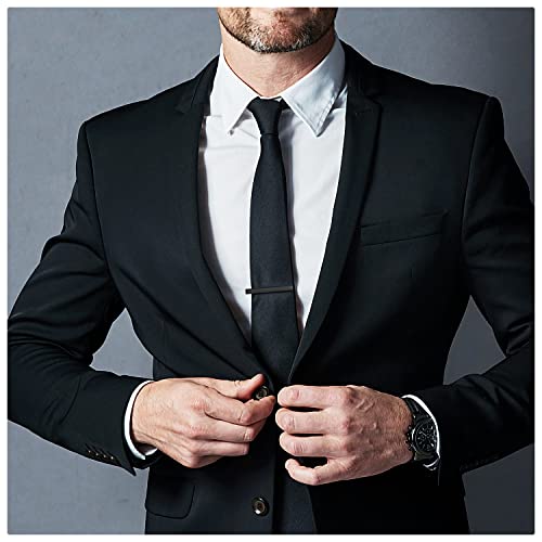 Image of Wynameleri Tie Pin Tie Clip for Men and Boys Matte in Gift Box