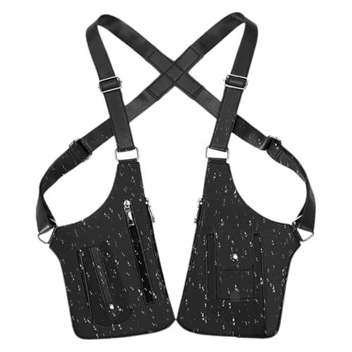 Bolso De Hombro Ajustable Bajo El Brazo - Mochila De Pecho Estilo Chaleco | Bolso de Hombro Antirrobo para Hombre - Para Papá Novio Viaje Salir Urbano Ropa Casual Teléfono Móvil Llave De Coche Pasapor