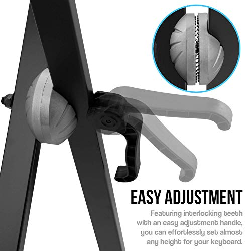 Image of Tiger KYS14-BK Fully Adjustable Heavy Duty Keyboard Stand