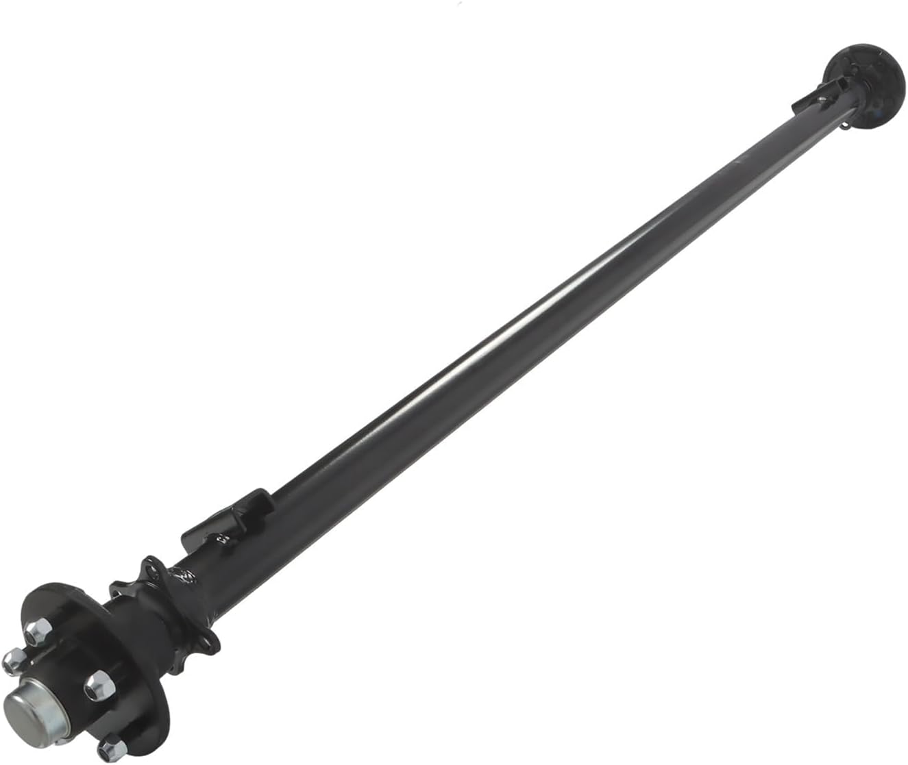 5 Lug Trailer Axle 3500 lbs 73 inch Hubface 58 inch Spring Center 5 * 4.5 Bolt Pattern