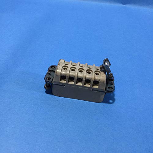 HARTING 09 20 010 2612 Rectangular HAN Insert, Plug 10WAY Screw