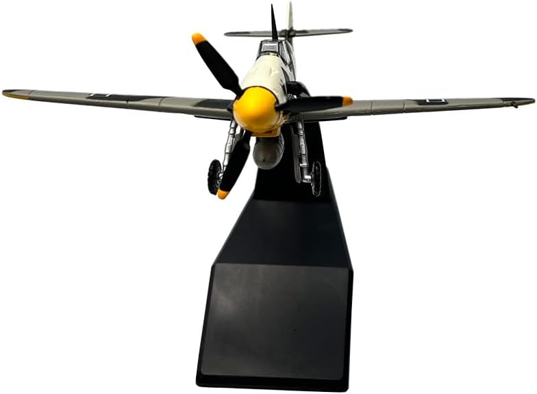 Miniatura 3 de 172 Escala WWII Alemán Messerschmitt BF109 Metal Fighter Modelo Militar Modelo Diecast Plane Modelo Regalo Ornamento Colección