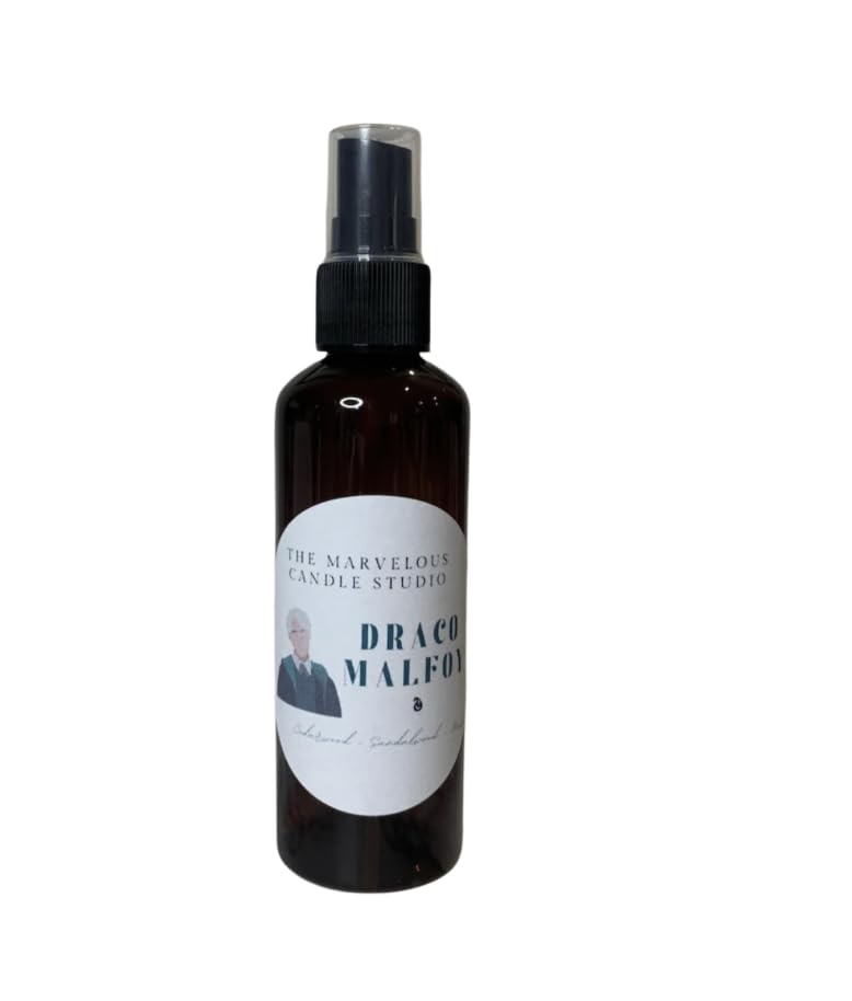 Draco Malfoy Perfume And Room Sprays | Pop Culture Gifts | Celebrity Candles | Funny Novelty Birthday Gift (100ml Room Spray)