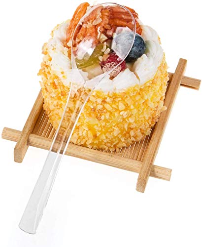 75Ml Clear Round Dessert Cups With Spoons Plastic Dessert Cake Snack Bowl Disposable Ice Cream Dessert Bowls Dessert Cups Tasting Sample Cup Serving Salad Bowl Party Favor Cups,Pack Of 24 #TOP7