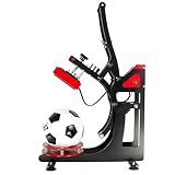 CHAUFFAGE RAPIDE ET UNIFORME : Cette presse à chaud est dotée d'une plaque chauffante épaisse pour une montée en température rapide et un contrôle précis de la température. Elle garantit un transfert de chaleur uniforme pour des résultats de qualité professionnelle sur ballons, casquettes et équipements sportifs