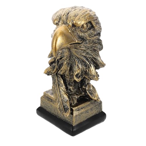 Statue animale décorative aigle ornement chic de bureau et maison