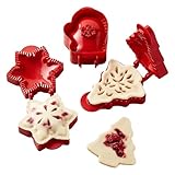 Moldes para tartas de mano, suministros reutilizables para hornear con tapas, bonito cortador de prensa de pastel de mano, para otoño, Navidad, fiesta de Acción de Gracias, festival, postre, masa de