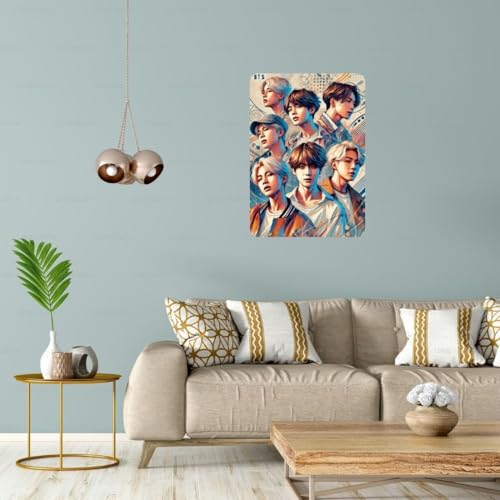 Image of Zesta Bathroom Decor Items Washroom Decor Tin Sign | Aesthetic Posters Wall Poster for Bedroom | Magnetic Cafe Decoration Items /Restaurant Decorations Items | Quirky Home Decor Bar Accent (BTS (2))