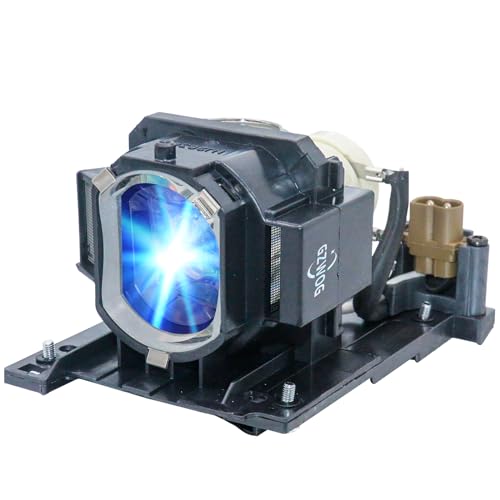 DT01021 Replacement Projector Lamp Bulb with Housing for Hitachi CP-2010/X2010N/X2011N/X2510/X2510E/X2510N/X2511N/X2514WN/X3010/X3010E/X3010N/X3011/X3014N/X3511/WX3011N/ ED-X40/X42/X45/X45N/X42N