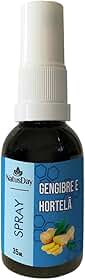 Spray Extrato de Própolis, Gengibre e Hortelã (35ml) - Possui ação antiinflamatória e antifúngica