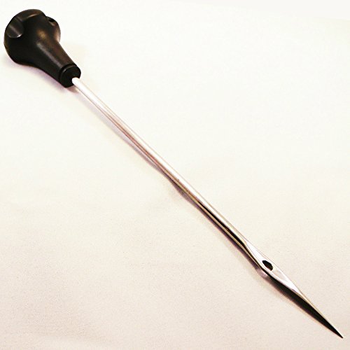 Eurosell Specknadel 250mm Rostfrei Kunststoffgriff Scharfe Spicknadel Nadel Speck Nadel Schinken Dressiernadel Bratennadel