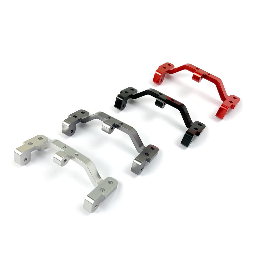 GYJSTBAJ MN D90 D99S MN90 MN99S MN45 FJ40 1/12 RC Car Upgrade Parts Metal Pull Rod Base Seat Link Rod Mount Bracket(Titanium)