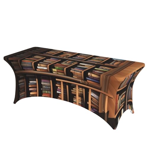 Nappe de table 1,8m en élasthanne extensible rectangulaire lavable