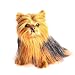 Doll's Best Friend Adorably Realistic Yorkie Dog with Collar & Leash! "AWSOM" Perfect for Your 18 Inch American Girl Doll! Dog Carrier Box. Animal Accessories Designed for 18 inch girl dolls.
