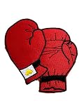 Patches DIY Boxing Gloves Iron On Patch Boxer Sports