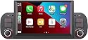 Double Din Autoradio für FIAT Panda 2013-2020 Apple kabellosem Carplay und Android Auto Sprachsteuerung mit 7 Zoll IPS/Bluetooth/FM/AM/USB/EQ/Touch Display