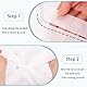 Nanaborn Einweg Bettwäsche Set für Reise 2 Pack Disposable Bed Sheets for Travel Hotels Vliesstoff Bettlaken,Kissenbezug und Bettbezug (220×240cm)