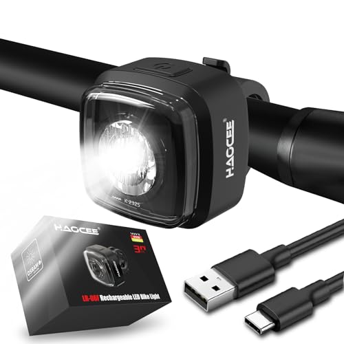 HAOCEE Fahrradlicht Vorne,Fahrradbeleuchtung Stvzo-Zugelassen,Fahrradlicht...