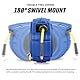 Goodyear 27527153g Enclosed einziehbare air Compressor/Wasser schlauchaufroller mit 3/8 in. x 50 ft. hybrid Polymer-Schlauch, max. 300psi
