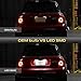 VIPMOTOZ Full LED License Plate Light For Mini Cooper R50 R52 R53 Hatchback & Convertible - 6000K Diamond White, 2-Pieces Tag Lamp Assembly Replacement