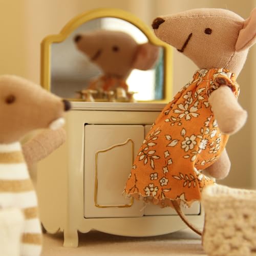 Funky Mini House 1:12 Scale Iron Dollhouse Bathroom Vanity -