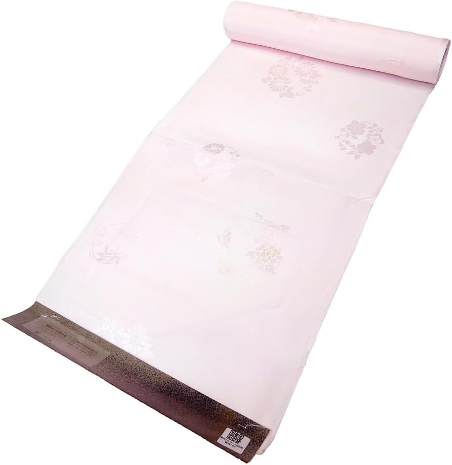 京都うさぎ堂] 正絹長襦袢、花車文 薄藤色 j-114 訪問着 付下