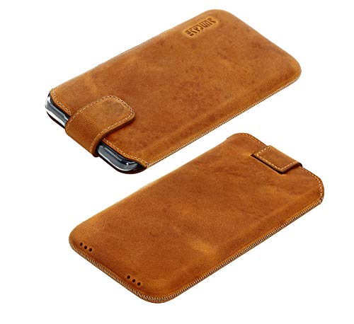 Coque cuir véritable iPhone 13 Pro Suncase pour vos déplacements - 5