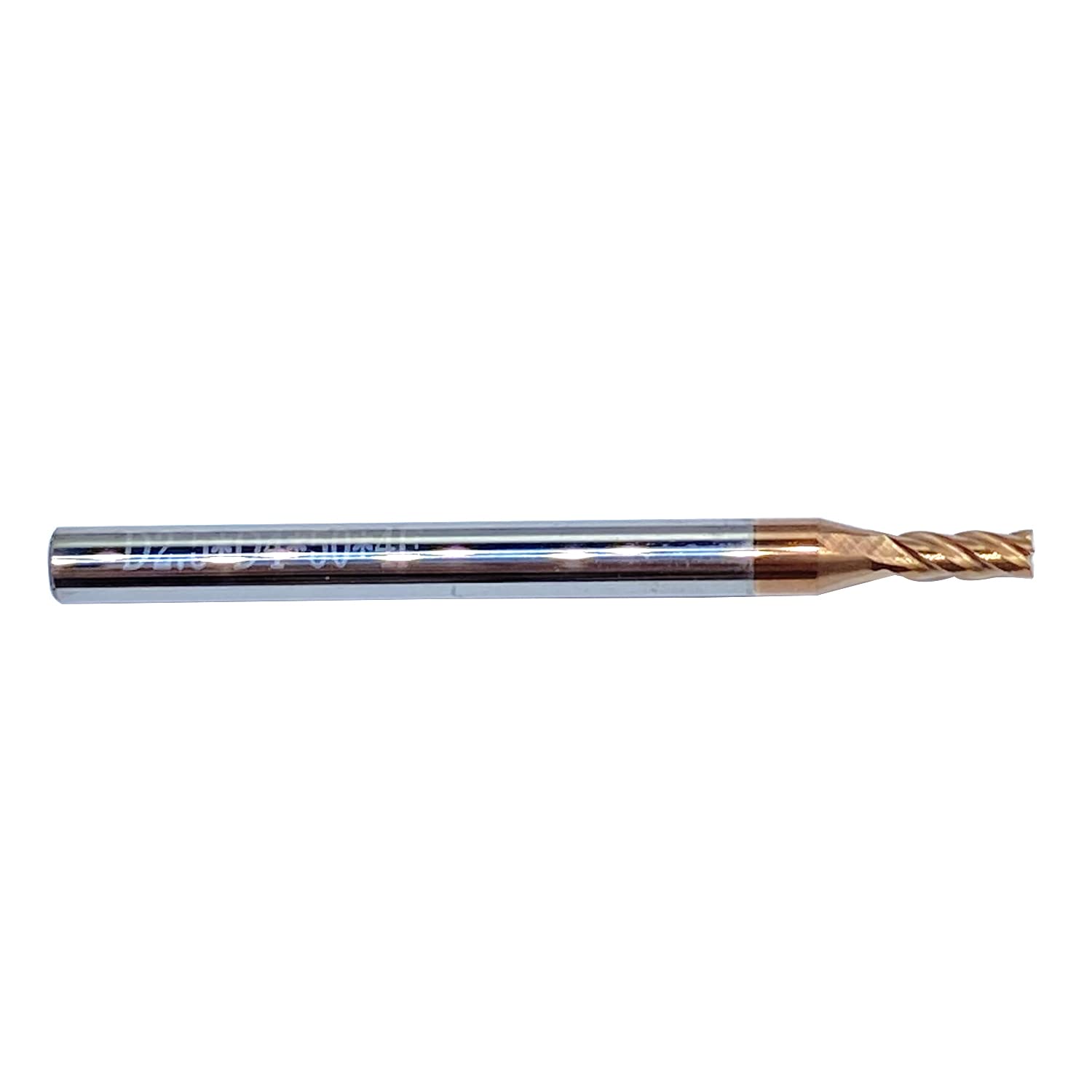 5pcs HRC55 tip Diameter 2.5mm 4 Flute End Mill CNC Milling Cutter Bit Tungsten Steel Nano Coating Square Carbide Milling Cutter (HRC55D2.5X4X50-4F)