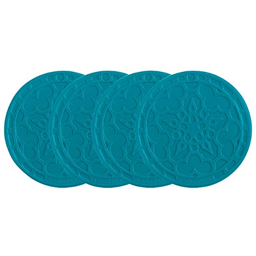 Le Creuset Silicone French Coasters, Set of 4 - 4