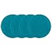 Le Creuset Silicone Set of 4 French Coasters, Caribbean