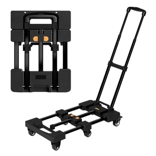Carretilla plegable con 6 ruedas para mover equipaje miniatura 1