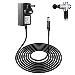 25.2V 1A Massage Gun Charger, DC 5.5 x 2.5mm Universal Electric Massagers Charging Cable Adapter100V~240V AC to DC Replacement Power Supply Cord with LED Indicator, 50/60HZ, 1m Cable