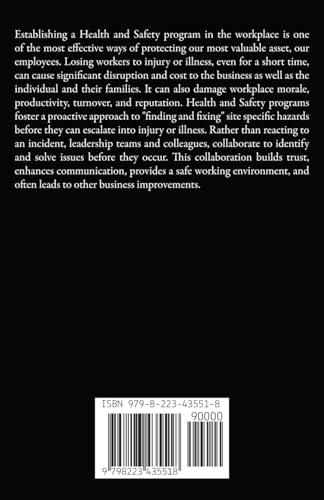 Health and Safety programming